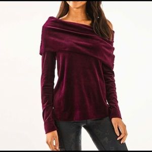 Lilly Pulitzer velour pullover XS NWOT